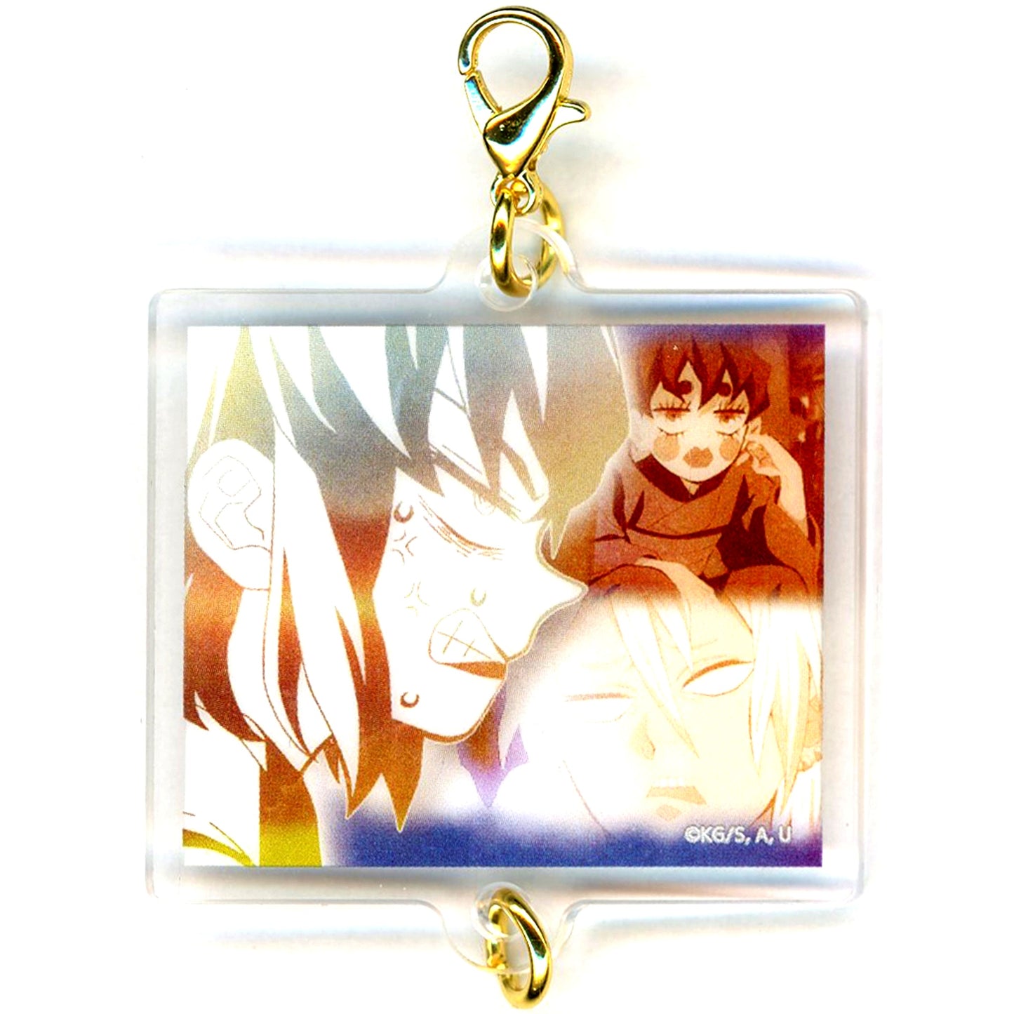 Tengen Uzui Design 91 Demon Slayer Hashira Exhibition -To the Infinity Castle- Hashira Hyakkei Kizuna Acrylic Charm 15 [USED]