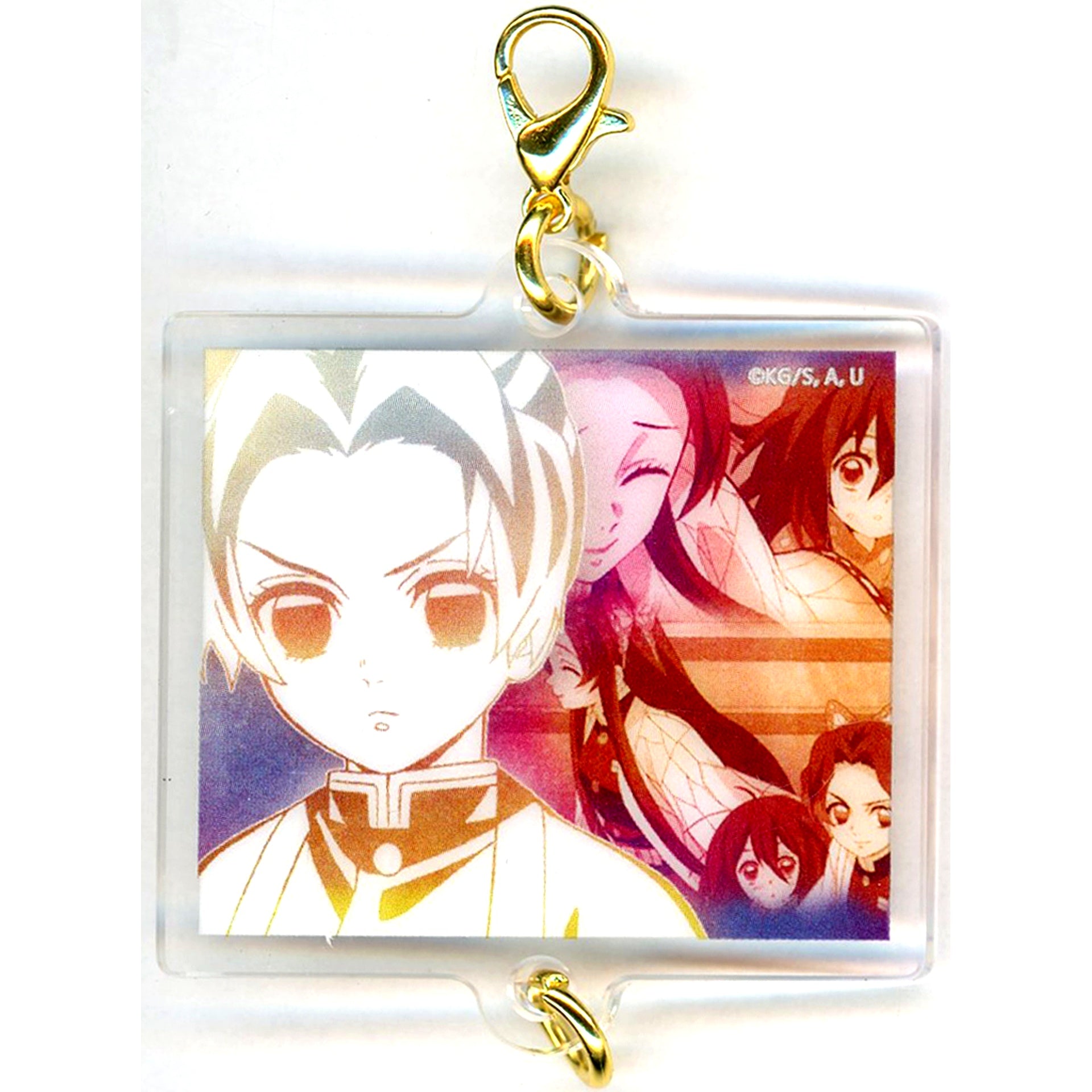 Shinobu Kocho Design 93 Demon Slayer Kimetsu no Yaiba Hashira Exhibition Hashira Hyakkei Kizuna Acrylic Charm 15 [USED]