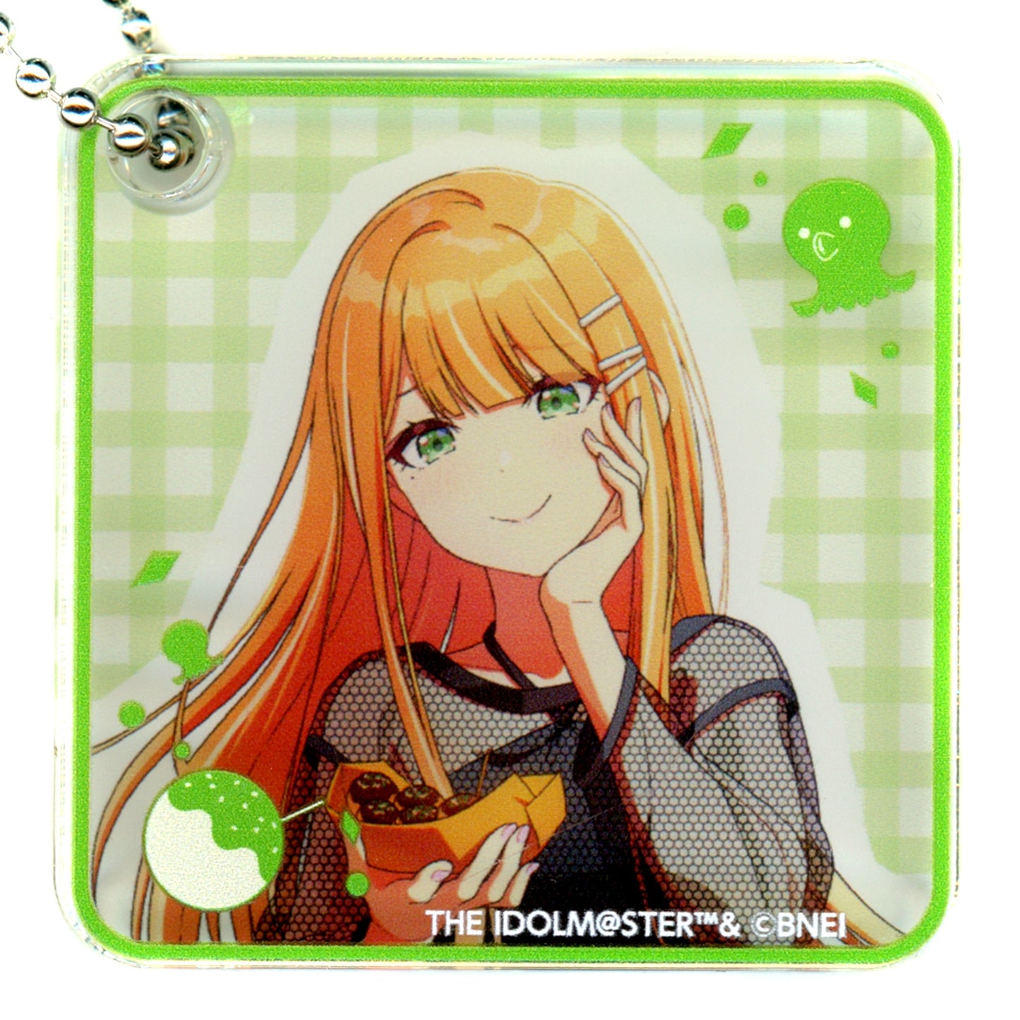 Sumika Shiun Gakuen Idolmaster Commemorative Official Acrylic Keychain DEBUT LIVE Hajime TOUR Hatsukoi Performance [USED]