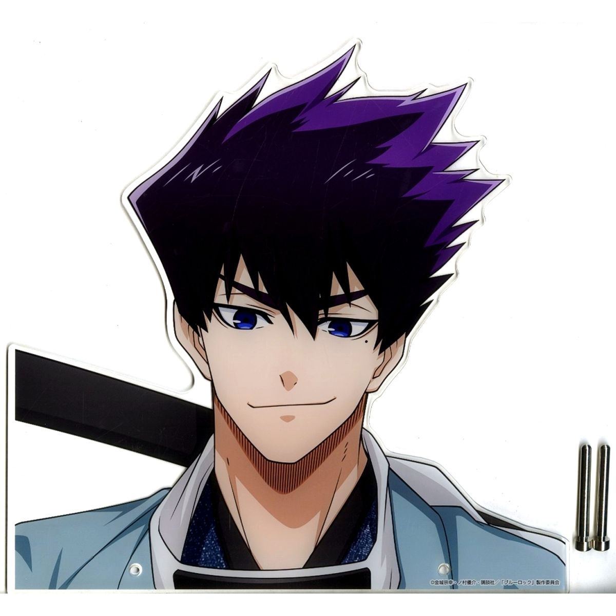Tabito Karasu Face Acrylic Stand Blue Lock Lawson [USED]