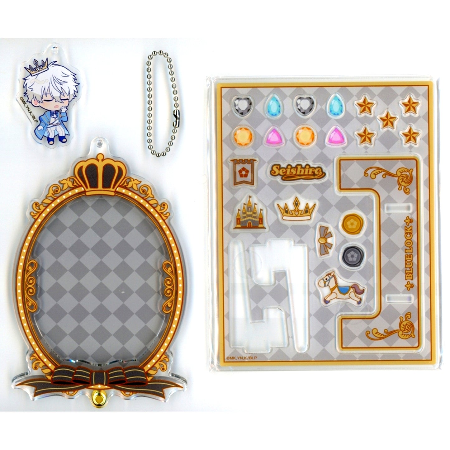 Seishiro Nagi Acrylic Deco Frame Blue Lock x Lawson [USED]