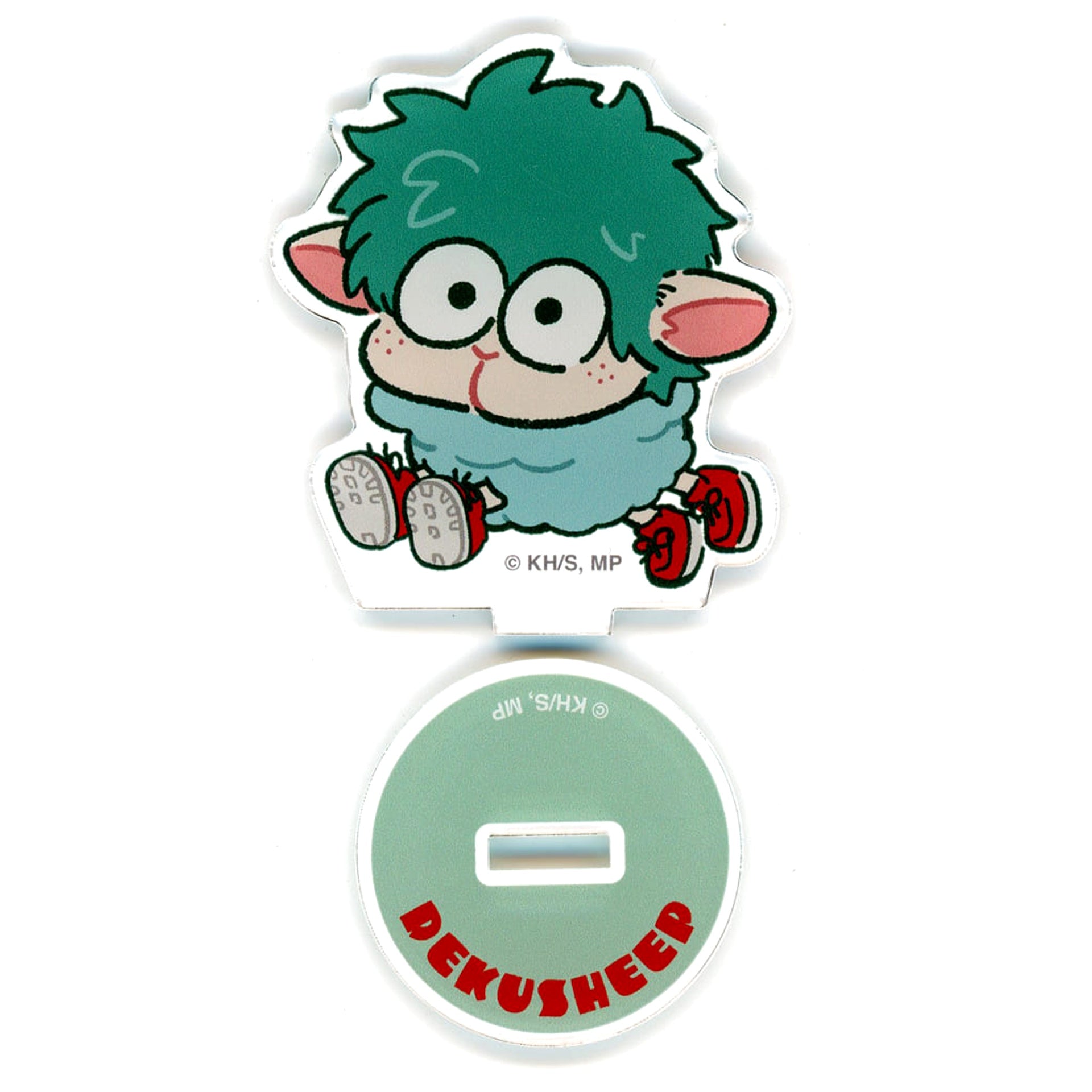 My Hero Academia Deku Sheep Animal Series Trading Acrylic Keychain Acrylic Stands [USED]