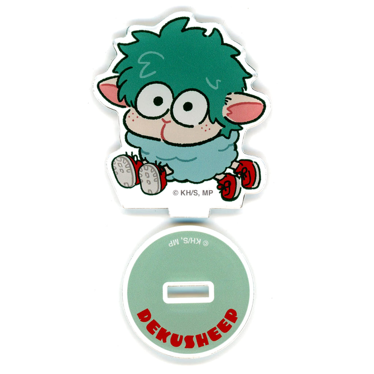 My Hero Academia Deku Sheep Animal Series Trading Acrylic Keychain Acrylic Stands [USED]
