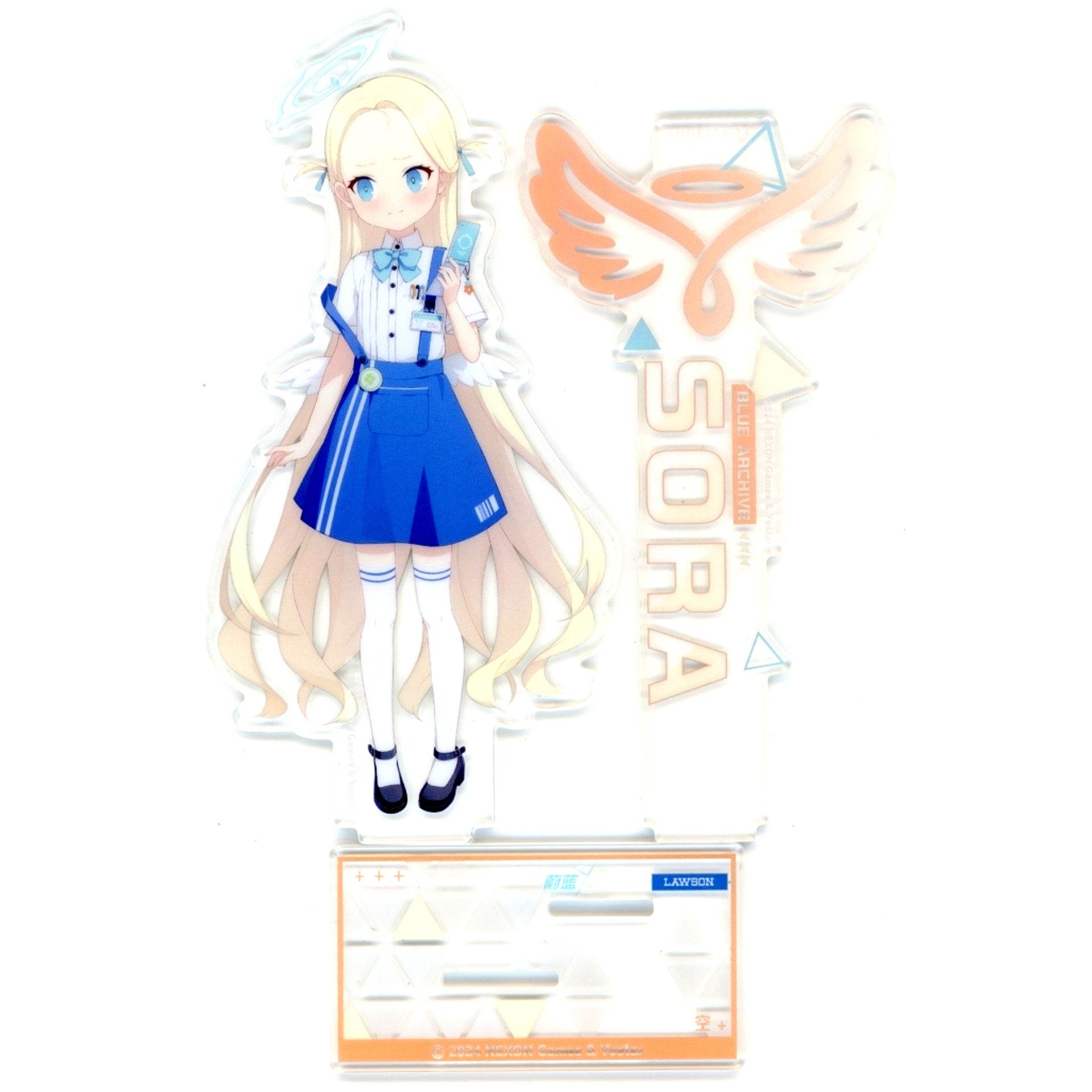 Sora Blue Archive Acrylic Stand x Lawson China Limited [USED]