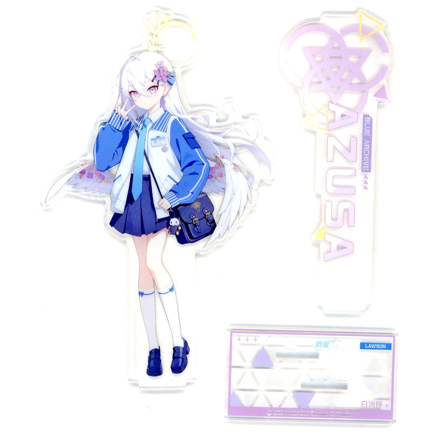 Azusa Shirasu Blue Archive Acrylic Stand x Lawson China Limited [USED]