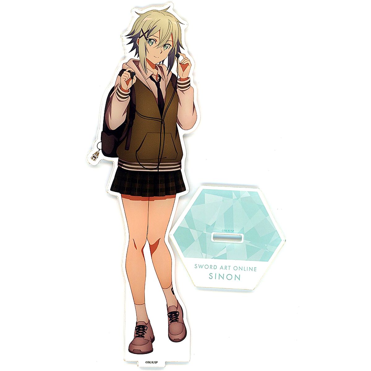 Shino Asada Big Acrylic Stand Sword Art Online animega x Sofmap Pre-sale Fair [USED]