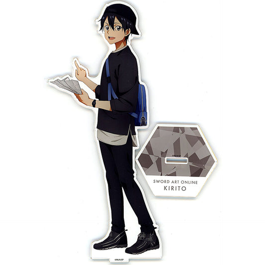 Kirito Big Acrylic Stand Sword Art Online Animega x Sofmap Pre-sale Fair Part 2 [USED]
