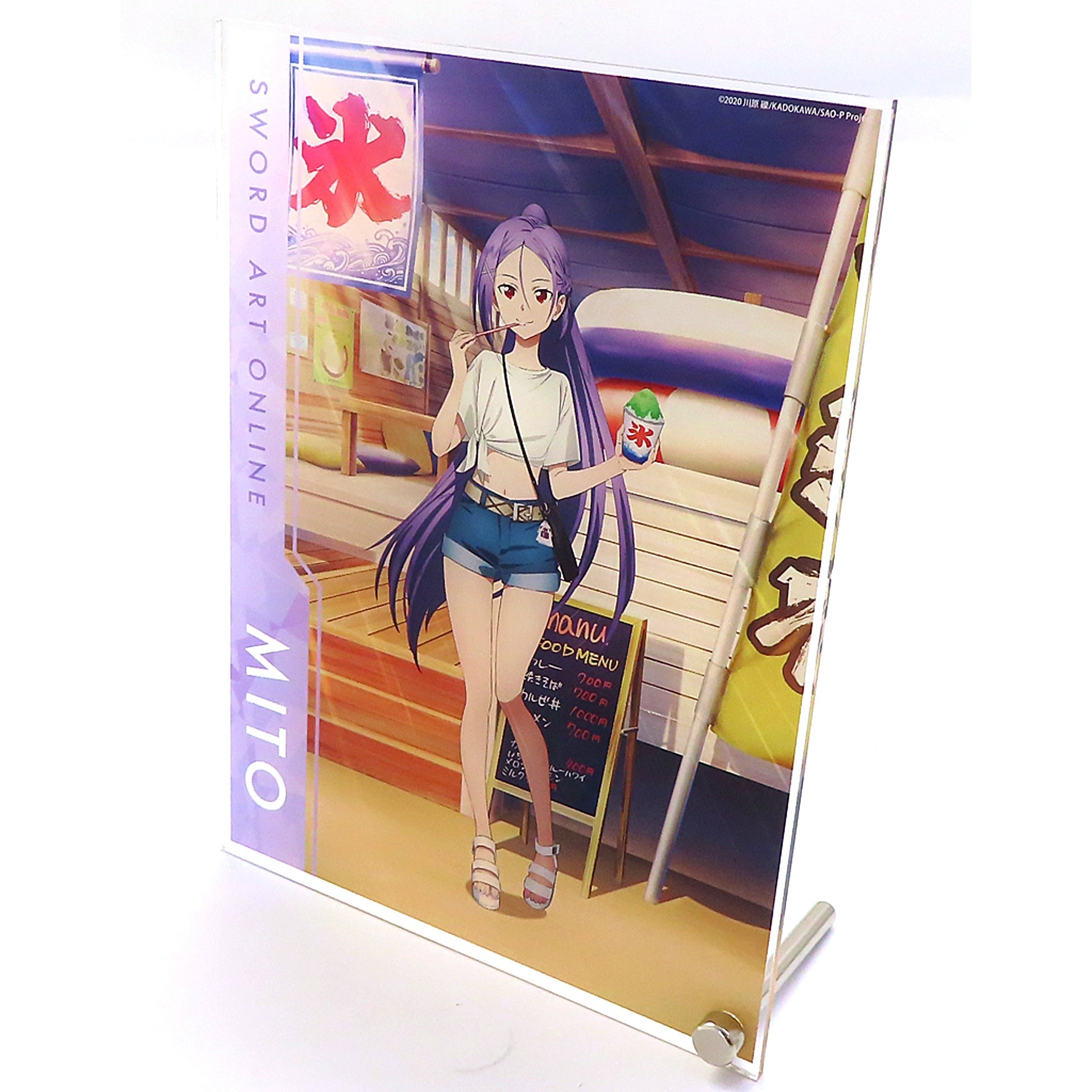 Mito Acrylic Panel Sword Art Online Animega x Sofmap Pre-sale Fair 3rd [USED]