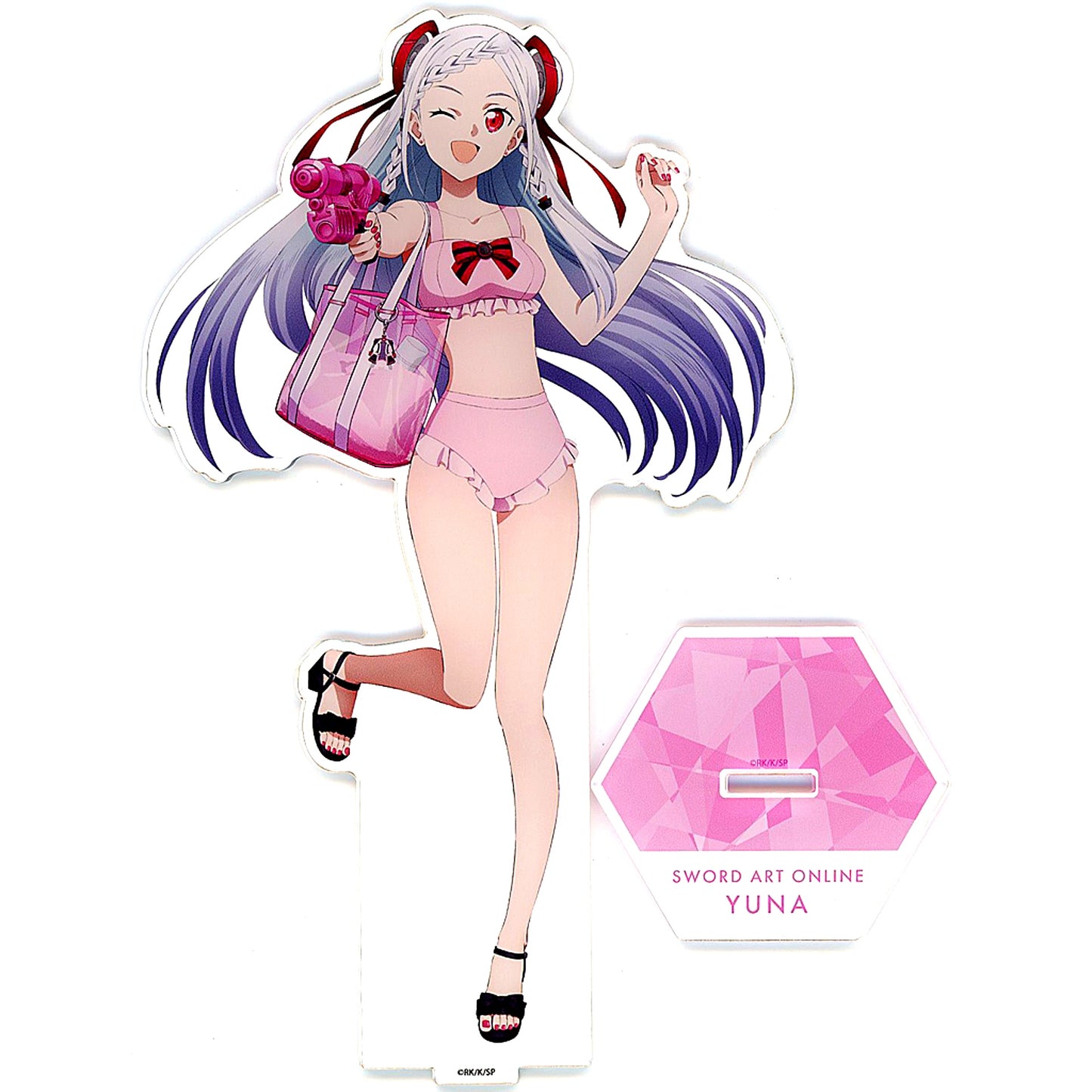 Yuna Big Acrylic Stand Sword Art Online Animega x Sofmap Pre-sale Fair 3rd [USED]