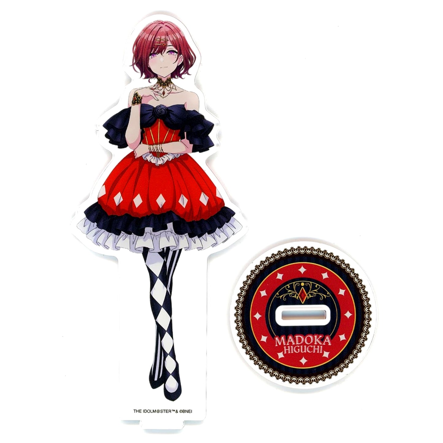 Madoka Higuchi The Idolm@ster Shiny Colors Bic Camera Group Goods Fair Royal Trump Coordinate Acrylic Stand [USED]