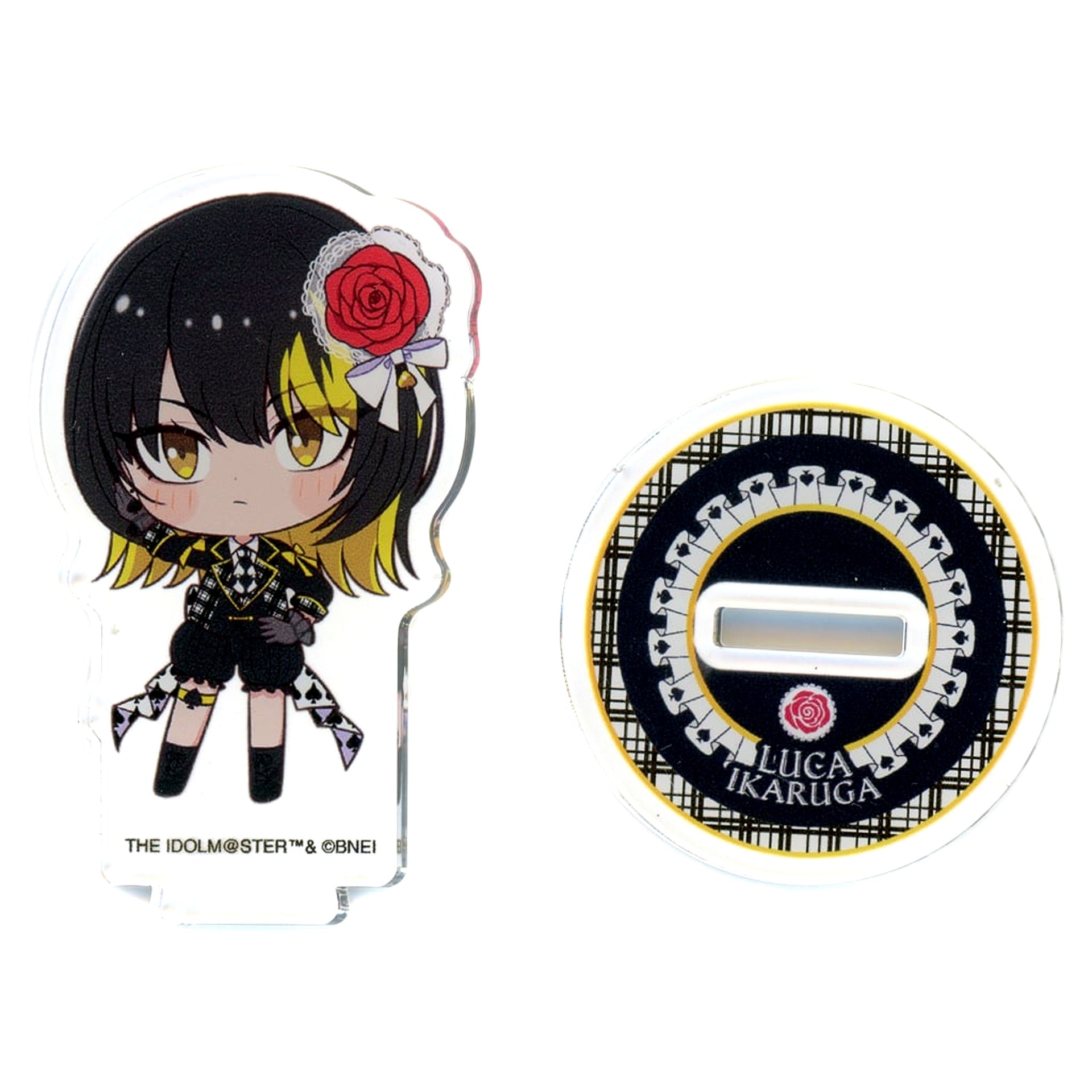 Luca Ikaruga The Idolm@ster Shiny Colors Bic Camera Group Goods Fair Royal Trump Coordinate Random Mini Character Acrylic Stand B [USED]