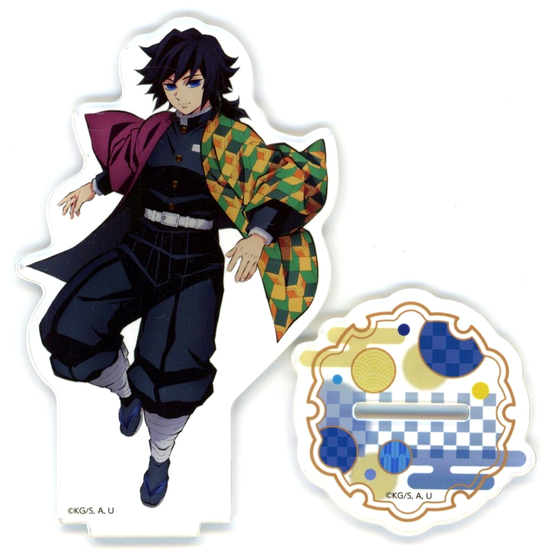 Giyu Tomioka Acrylic Mascot 2024 Ver. Demon Slayer Total Concentration Exhibition Swordsmith Village Arc Hashira Training Arc [USED]