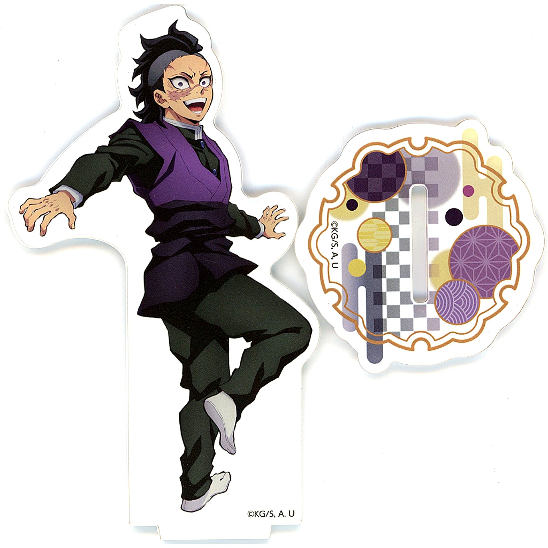 Genya Shinazugawa Acrylic Mascot 2024 Ver. Demon Slayer: Kimetsu no Yaiba Total Concentration Exhibition Swordsmith Village Arc & Hashira Training Arc [USED]