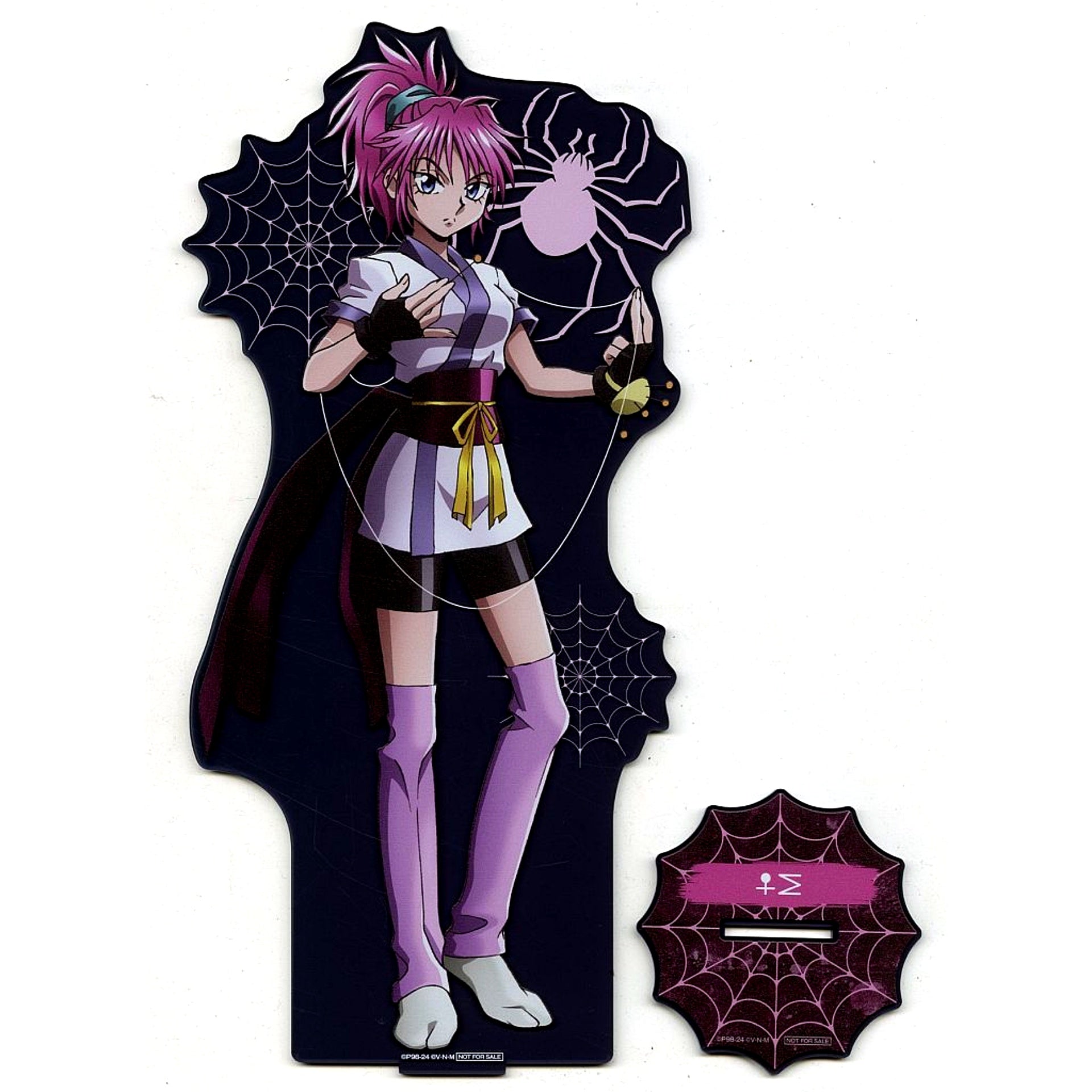 Machi Komacine Last Win Prize Hunter x Hunter Web Kuji Vol. 5 The Phantom Troupe Extra Large Smoke Acrylic Stand [USED]