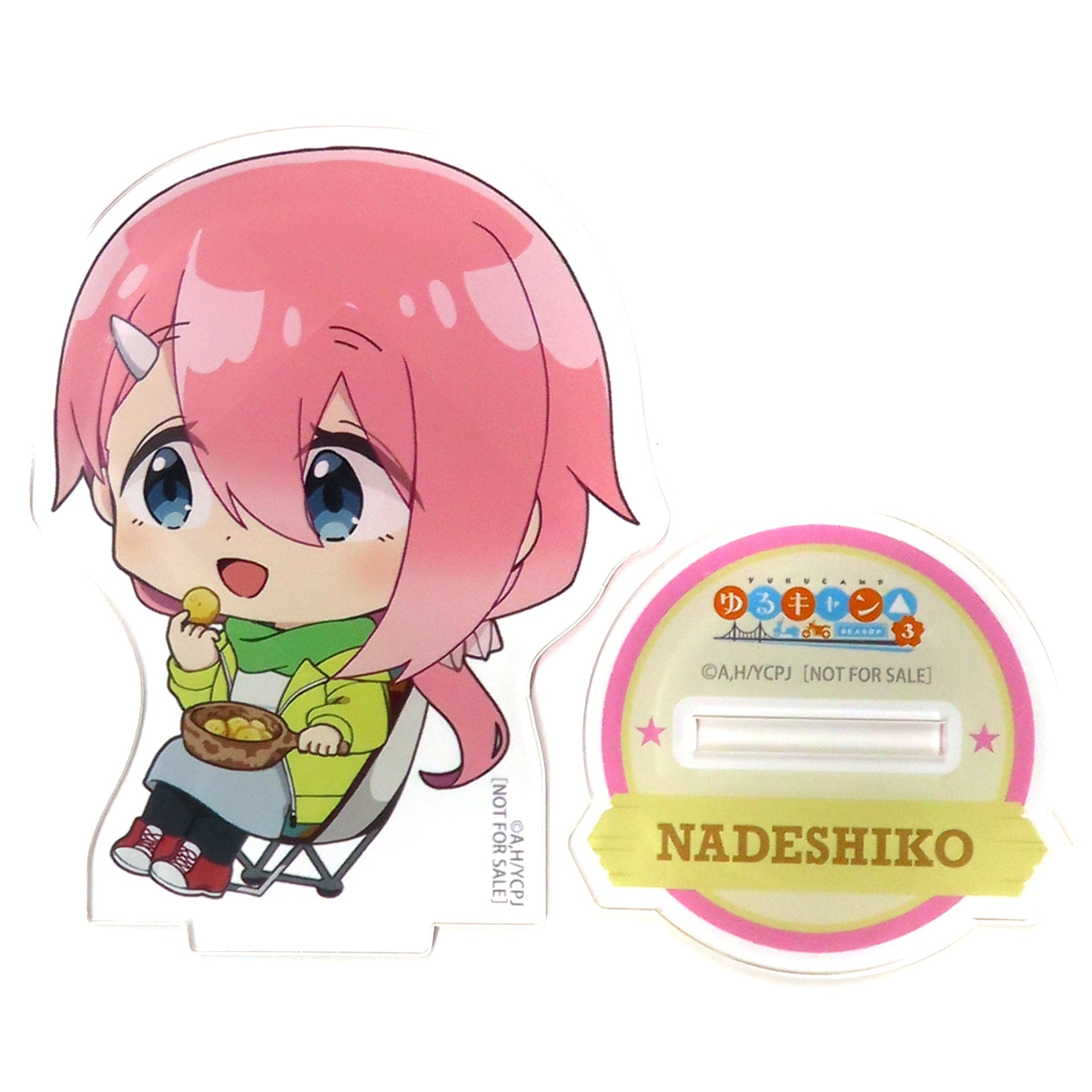 Nadeshiko Kagamihara Acrylic Stand Yuru Camp Season 3 Animate Point Exchange Prize [USED]