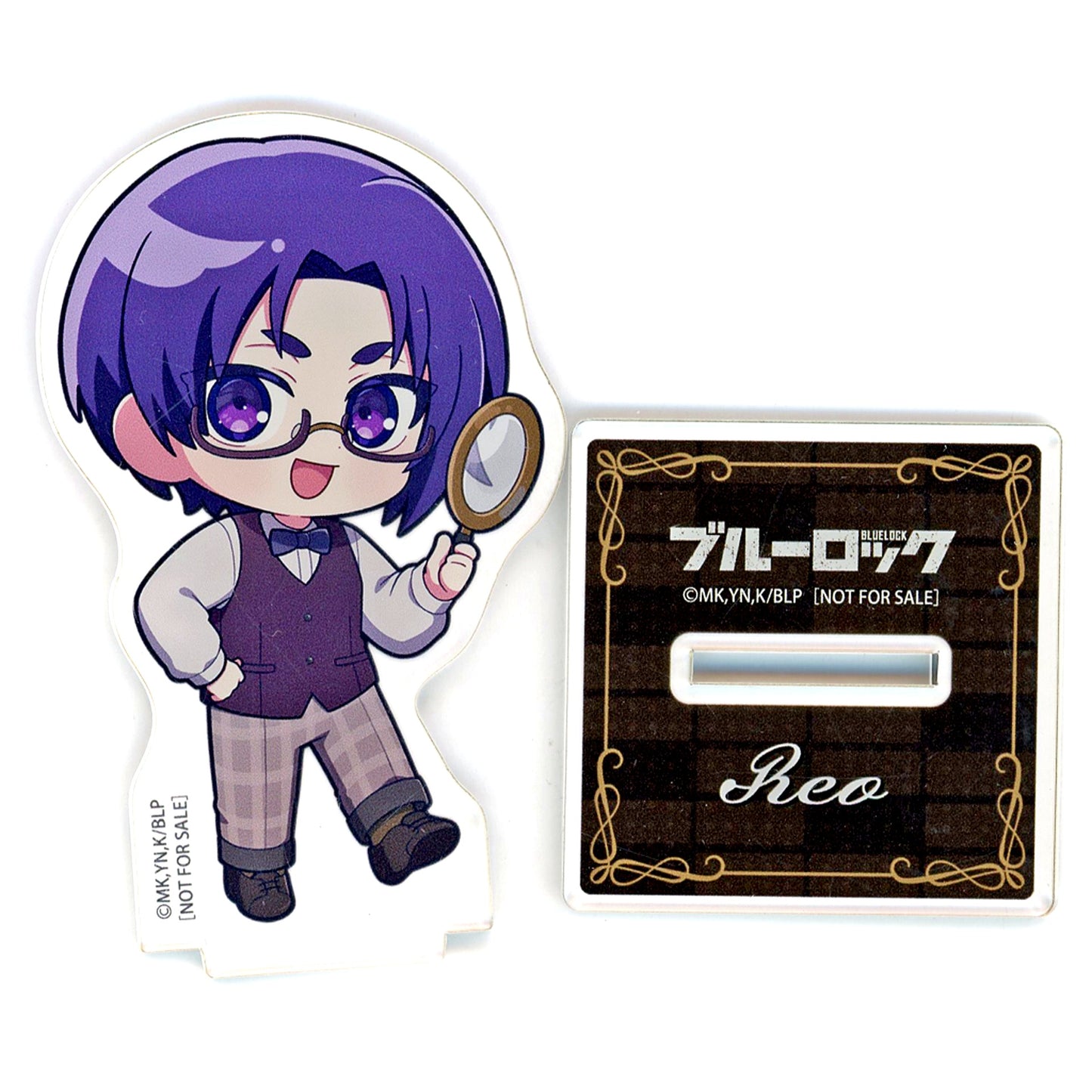 Reo Mikage Acrylic Stand Blue Lock Animate Point Exchange Prize [USED]