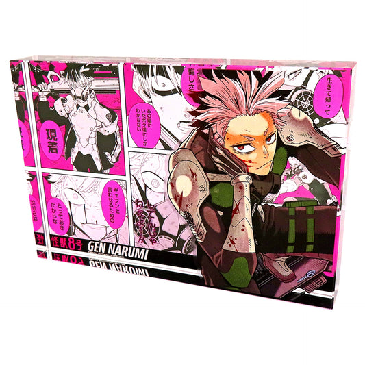 Gen Narumi Acrylic Block HEROES 2024 Kaiju No. 8 [USED]