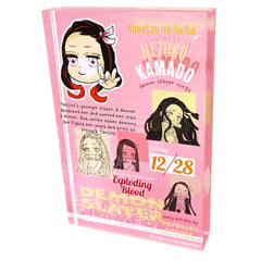 Demon Slayer: Kimetsu no Yaiba Nezuko Kamado Heroes Acrylic Block 2024 Acrylic Item [USED]