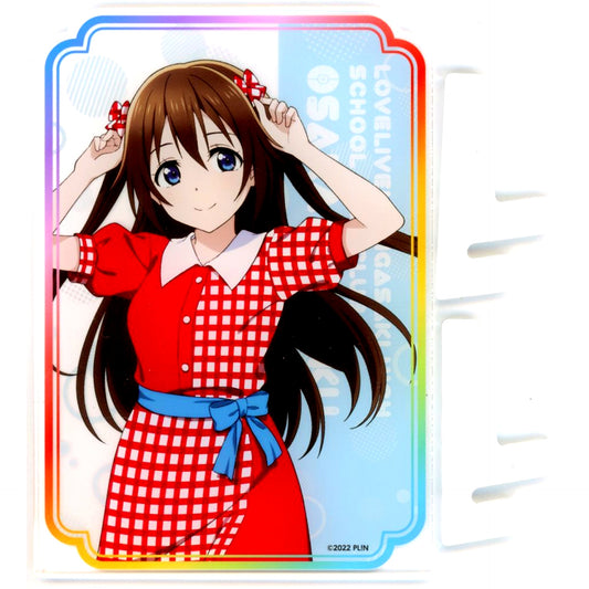 Shizuku Osaka A Prize Acrylic Board NTT Docomo x Movie Love Live! Nijigasaki High School Idol Club Final Chapter Part 1 Collab Scratch Kuji Store Limited [USED]