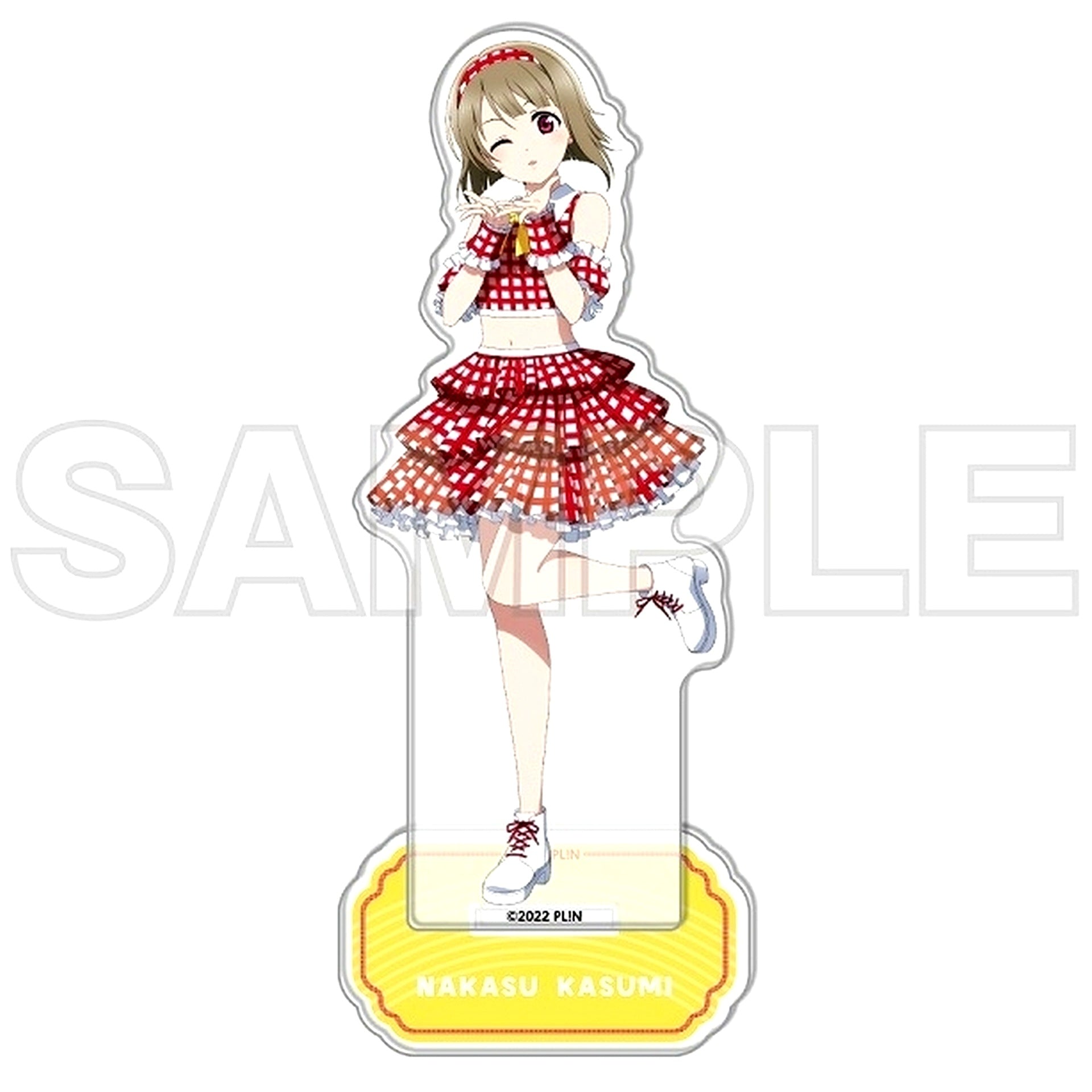 Kasumi Nakasu Acrylic Stand NTT Docomo x Movie Love Live! Nijigasaki High School Idol Club Final Chapter Part 1 [USED]