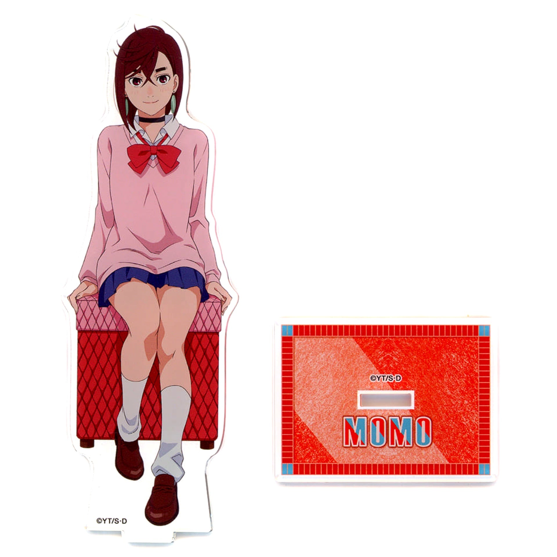 Dandadan Momo Ayase Acrylic Stand Don Quijote Collaboration [USED]