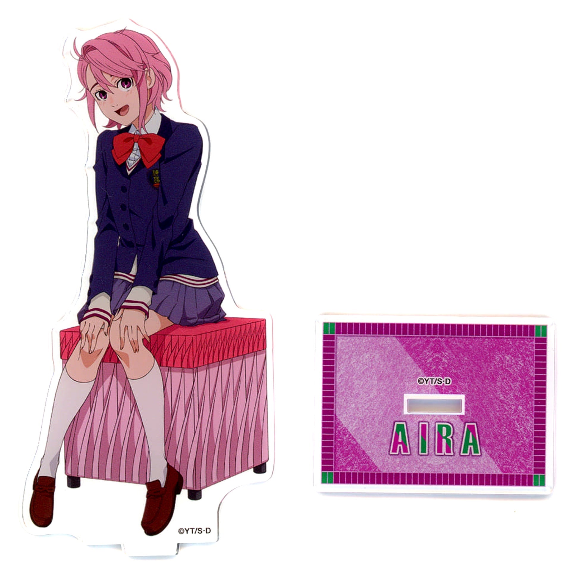 Dandadan Aira Shiratori Acrylic Stand Don Quijote Collaboration [USED]