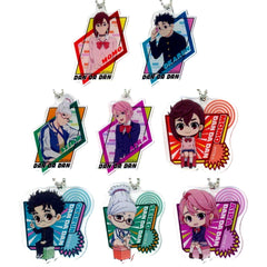 Dandadan Acrylic Keychain Don Quijote Collaboration Set of 8 [USED]
