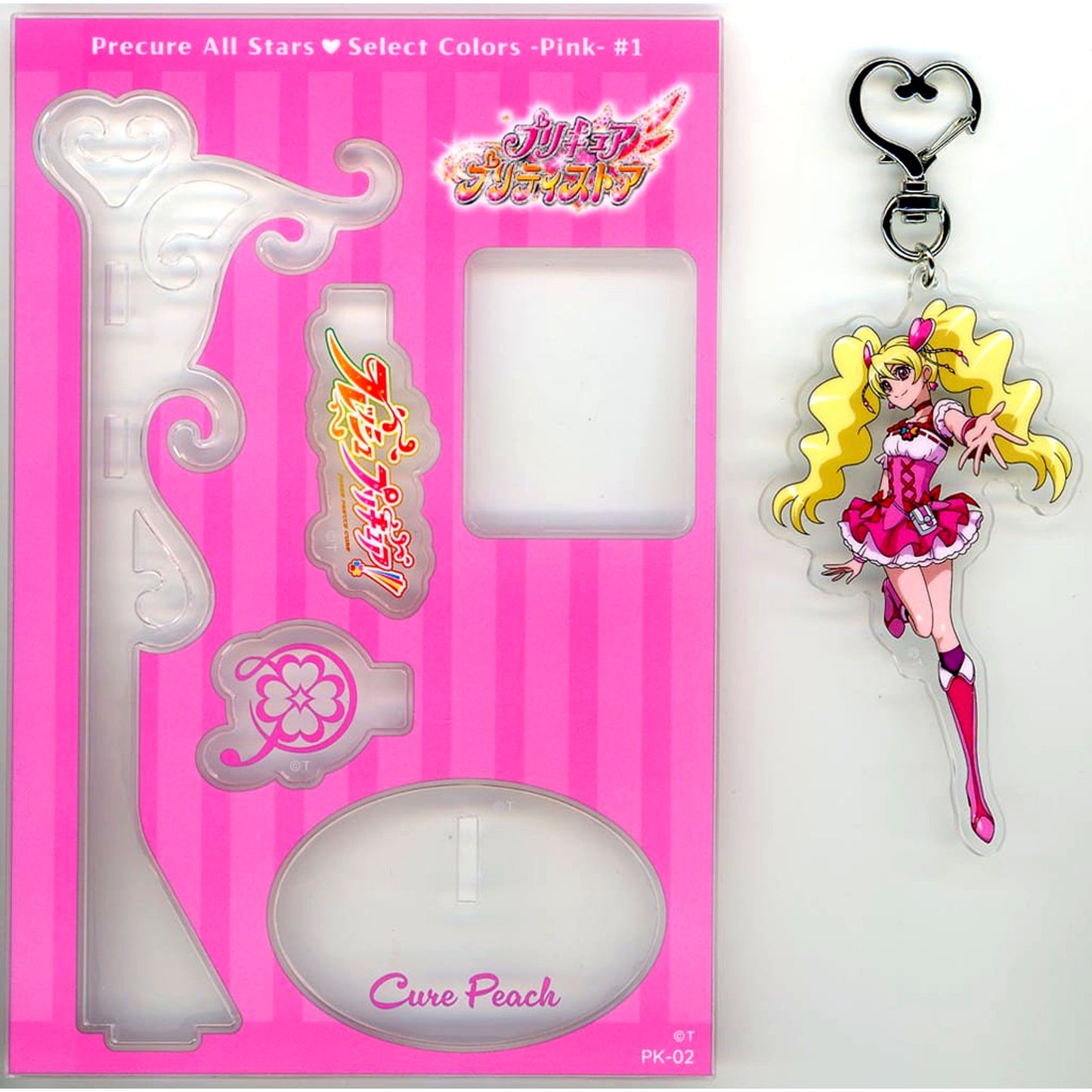 Cure Peach Pretty Cure All Stars Select Colors Pink #1 Acrylic Stand [USED]