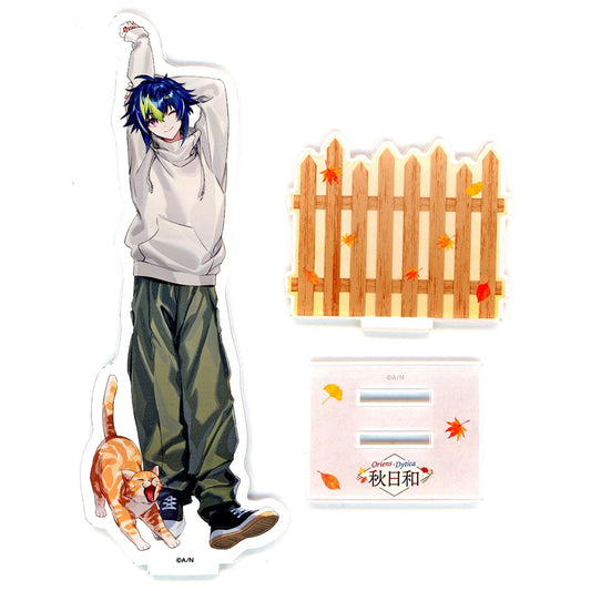 Inami Rai Virtual YouTuber Nijisanji Acrylic Stand Oriens & Dytica Karaoke Manekineko Autumn Day [USED]