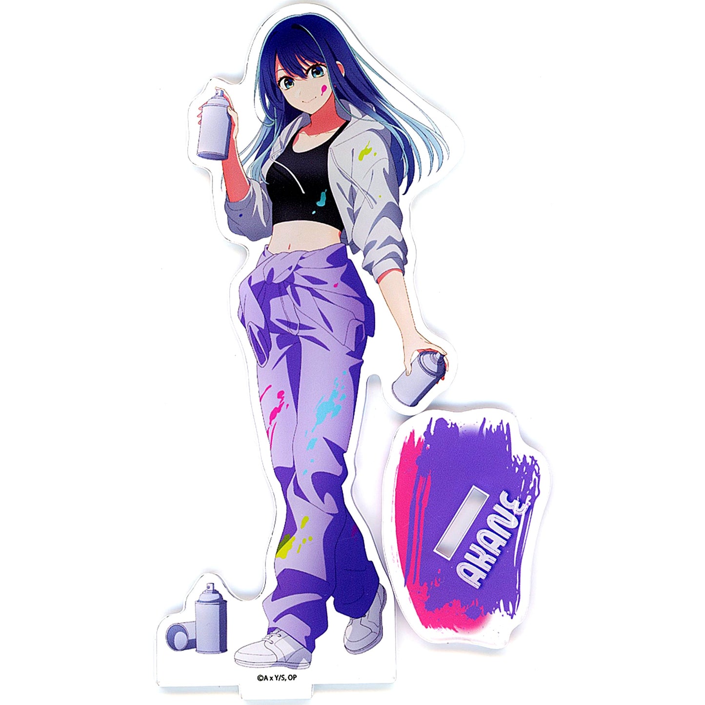 Akane Kurokawa Oshi no Ko x Karaoke Manekineko Acrylic Stand [USED]