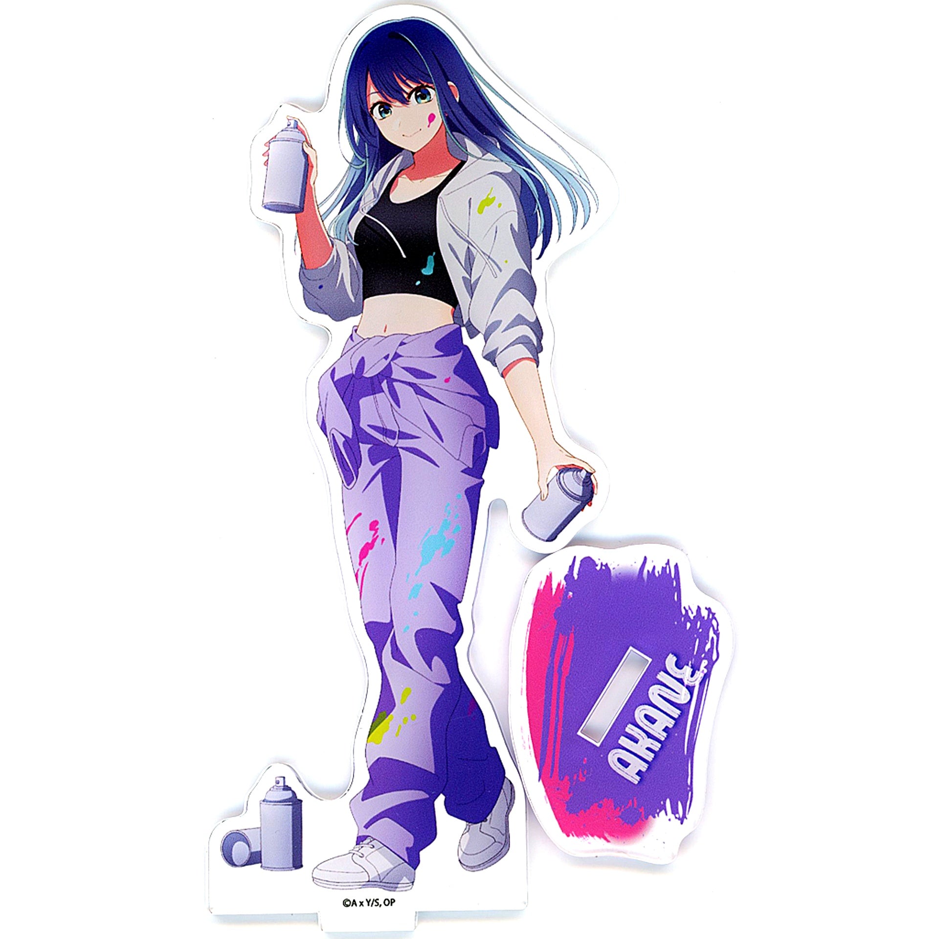 Akane Kurokawa Oshi no Ko x Karaoke Manekineko Acrylic Stand [USED]