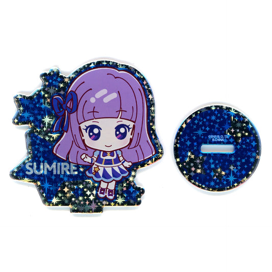 Sumire Hikami Happy Clover! Aikatsu on Parade! Kira Chara Acrylic Stand Collection [USED]