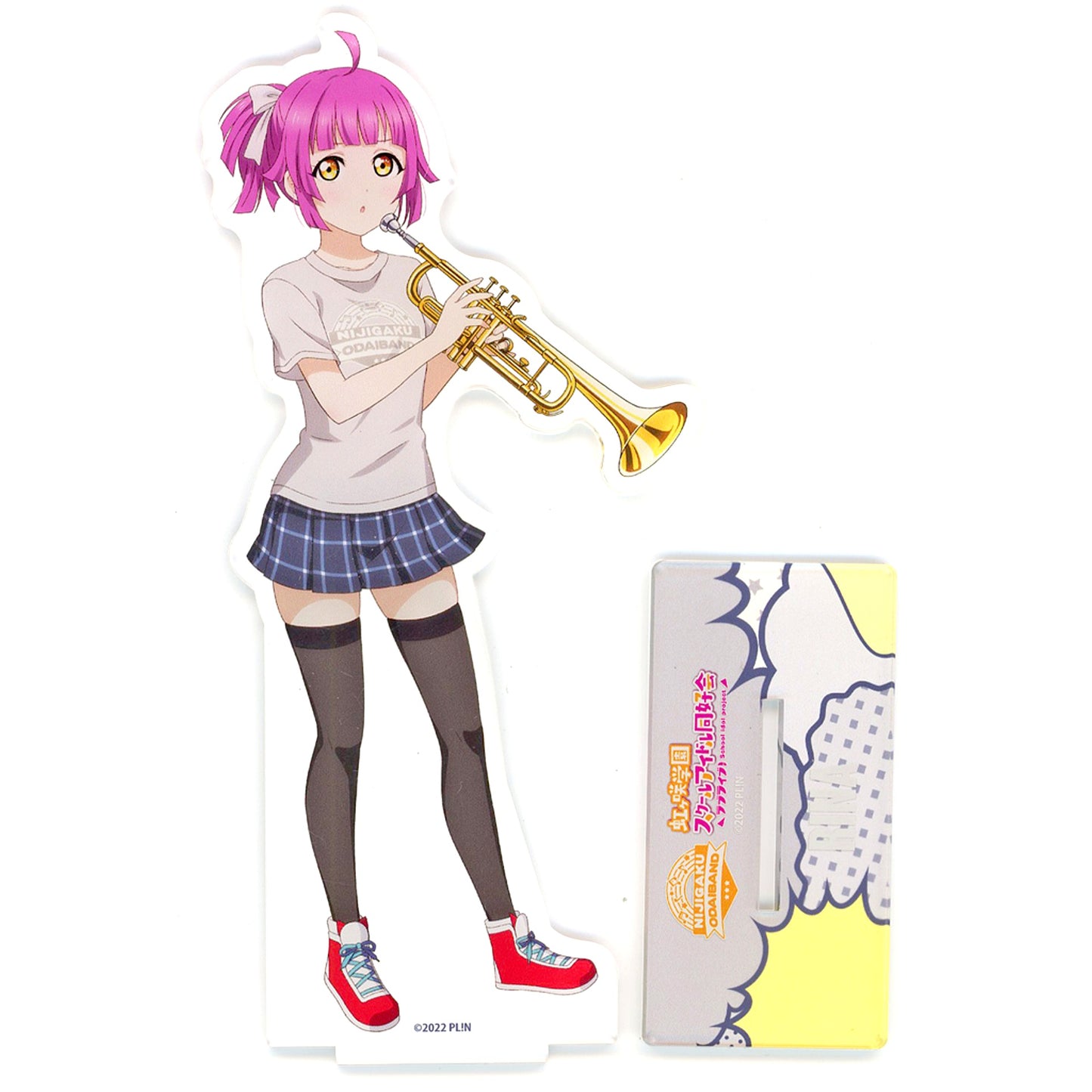 Rina Tennoji Love Live! Nijigasaki High School Idol Club Big Acrylic Stand ODAIBAND Ver. Gamers Limited [USED]
