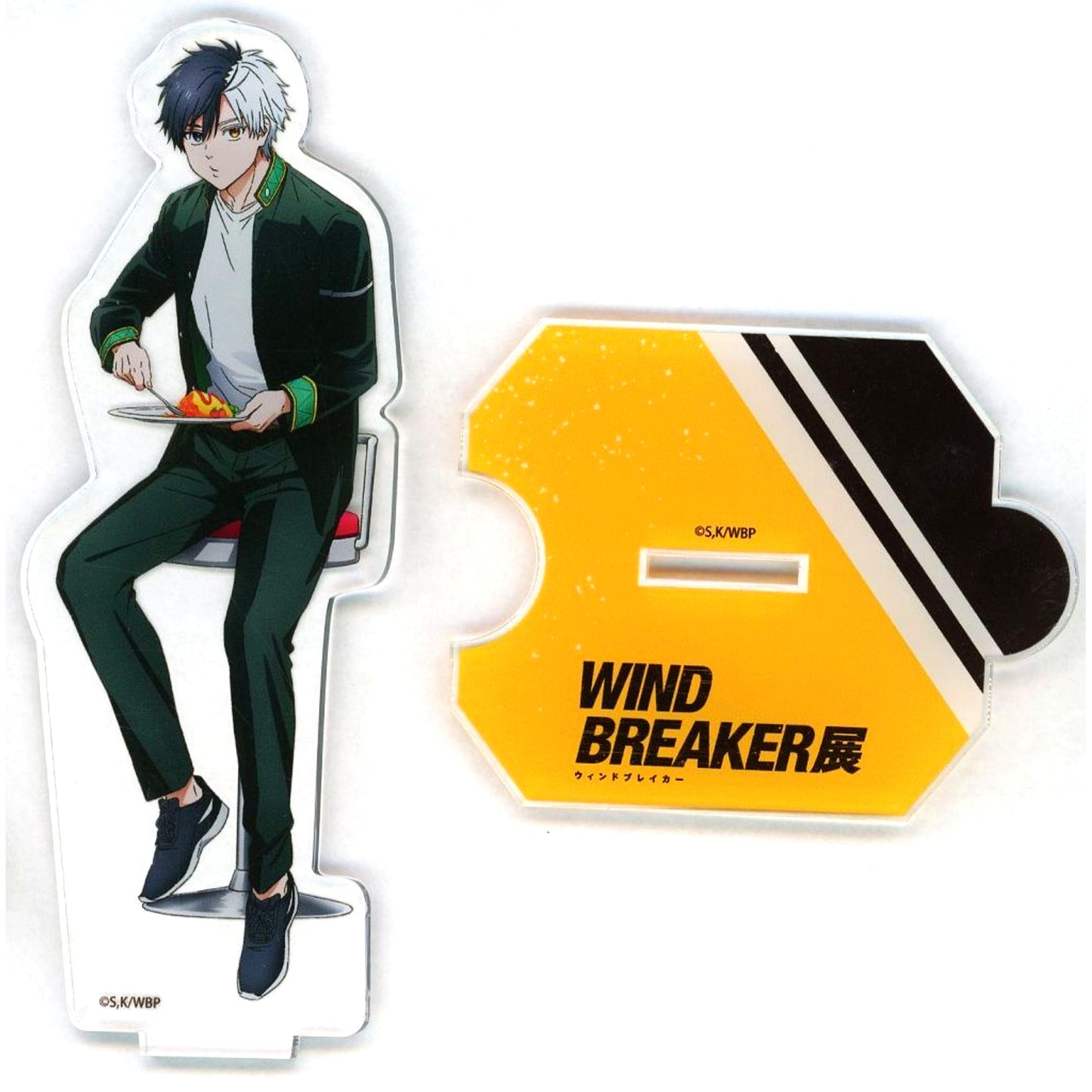 Haruka Sakura Pothos Illustration Ver. Wind Breaker Exhibition Acrylic Stand [USED]