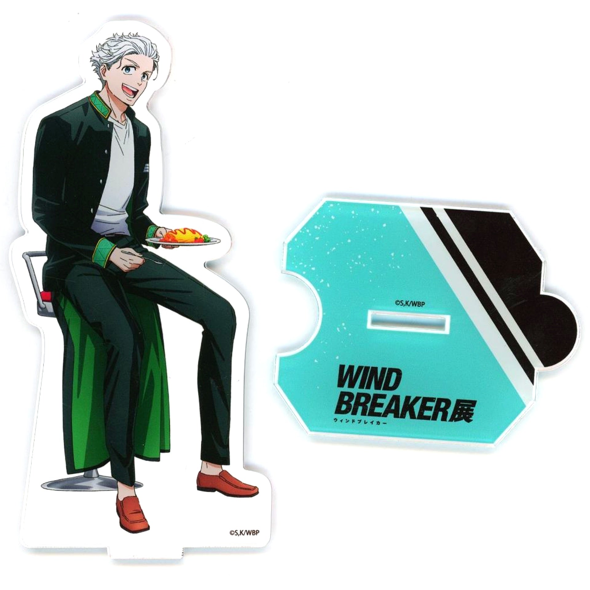 Hajime Umemiya Pothos Illustration Ver. Wind Breaker Exhibition Acrylic Stand [USED]