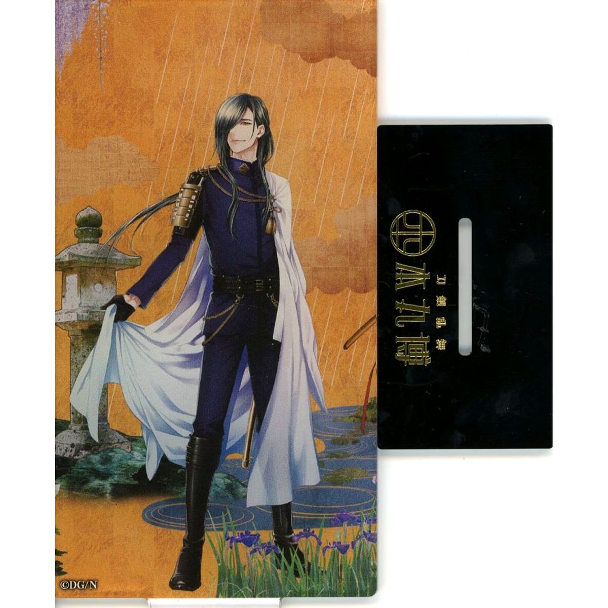 Nikkari Aoe Touken Ranbu Fusuma Painting Acrylic Stand Honmaru Haku [USED]