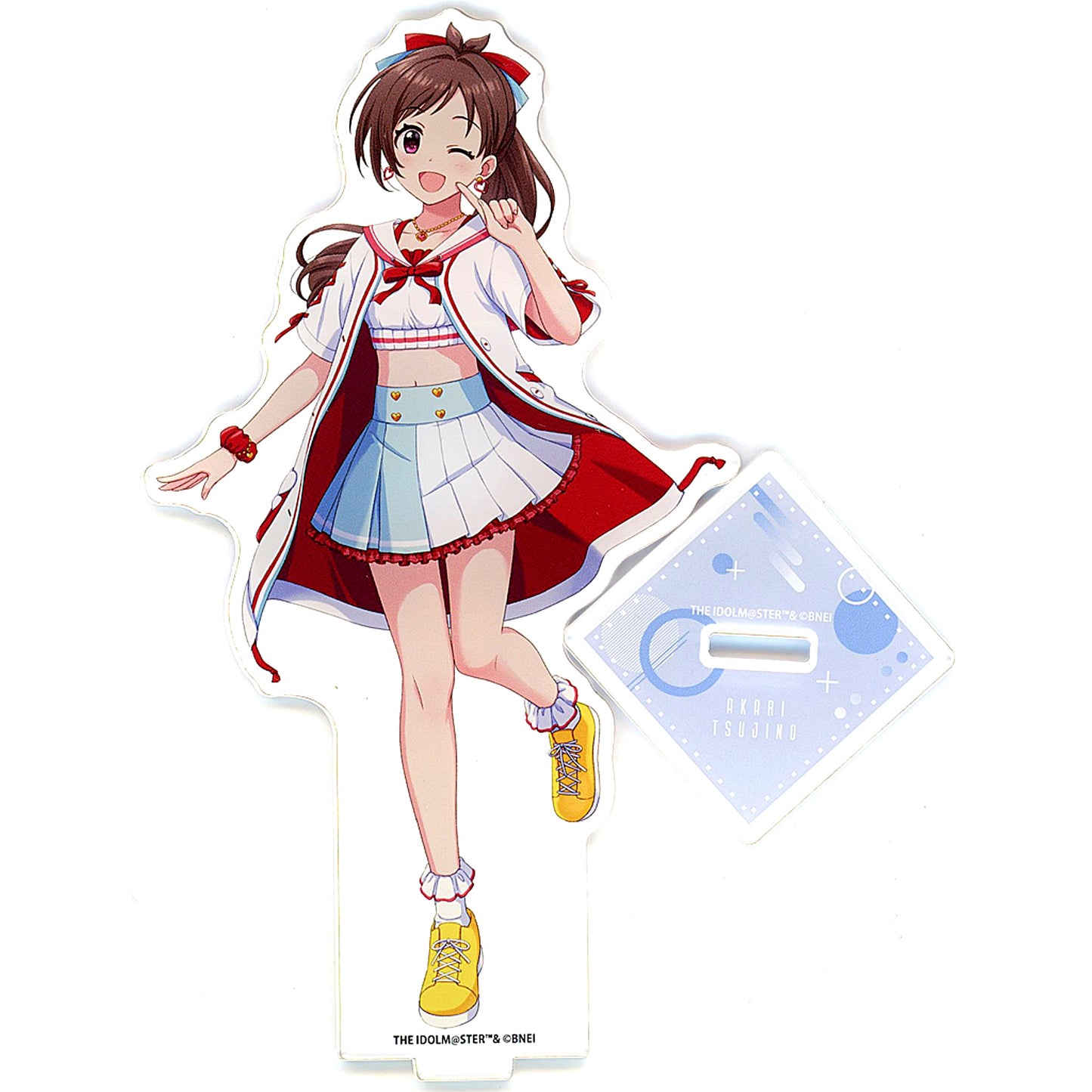 Akari Tsujino ConnecTrip! Ver. Official Acrylic Stand The Idolmaster Cinderella Girls [USED]