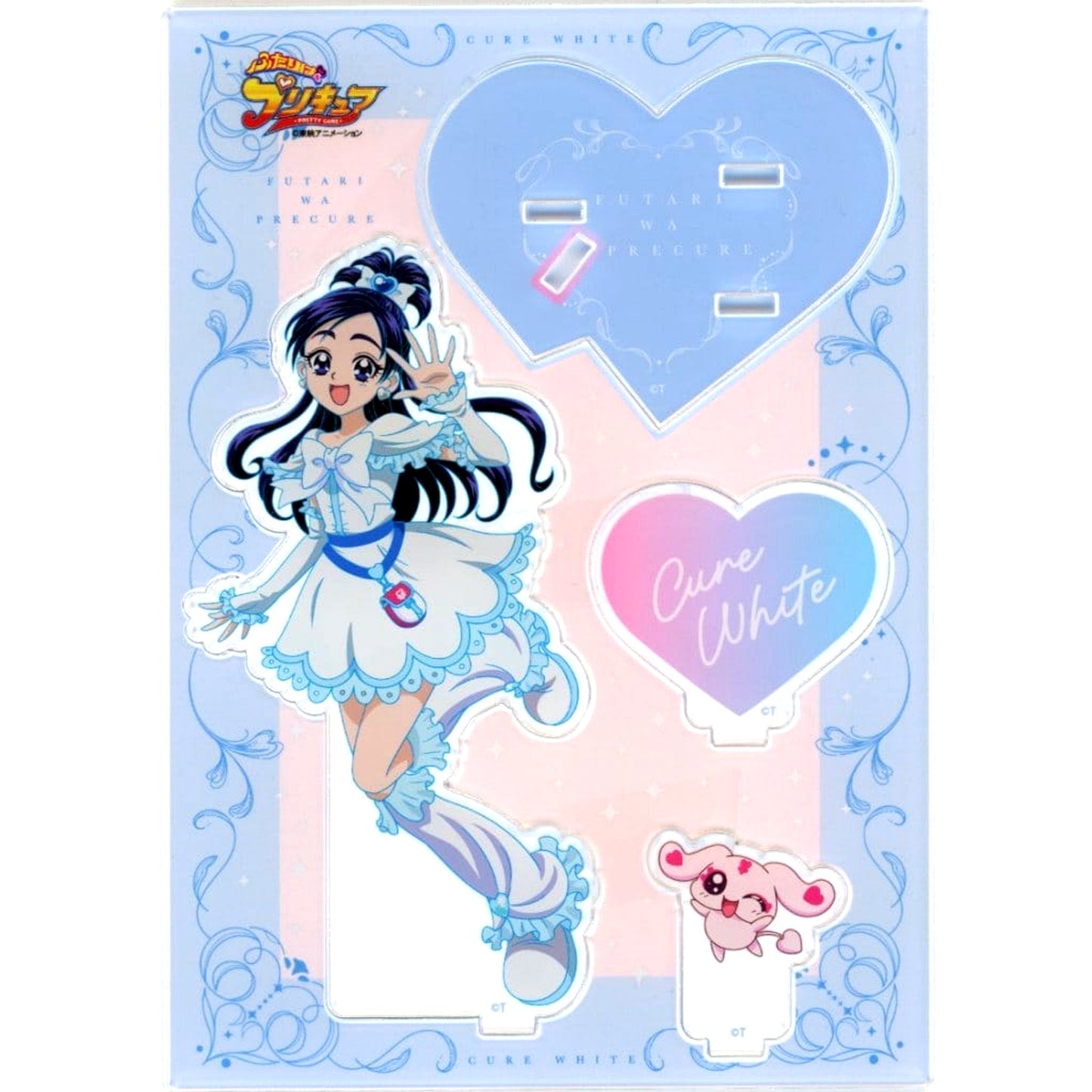 Cure White Mipple Futari wa Pretty Cure Acrylic Stand Avail Collaboration [USED]