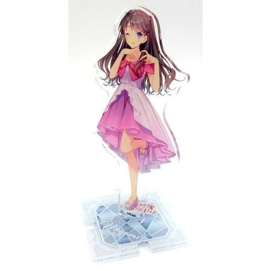 Megumi Fujishima B-6 Prize Connecting Acrylic Figure Kujibikido Love Live! Hasunosora Girls' High School Idol Club Online Kuji Ver. Love Live! Days 5th Anniversary Hasunosora [USED]