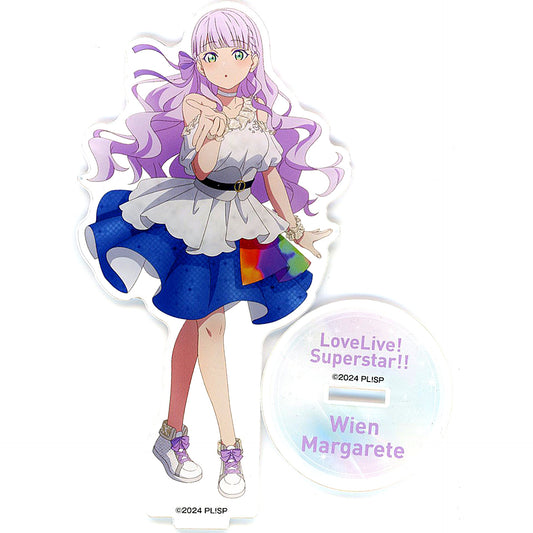 Wien Margarete Liella! Acrylic Stand Love Live! Superstar!! LoveLive! Series Official Store School Idol Theater Goods [USED]