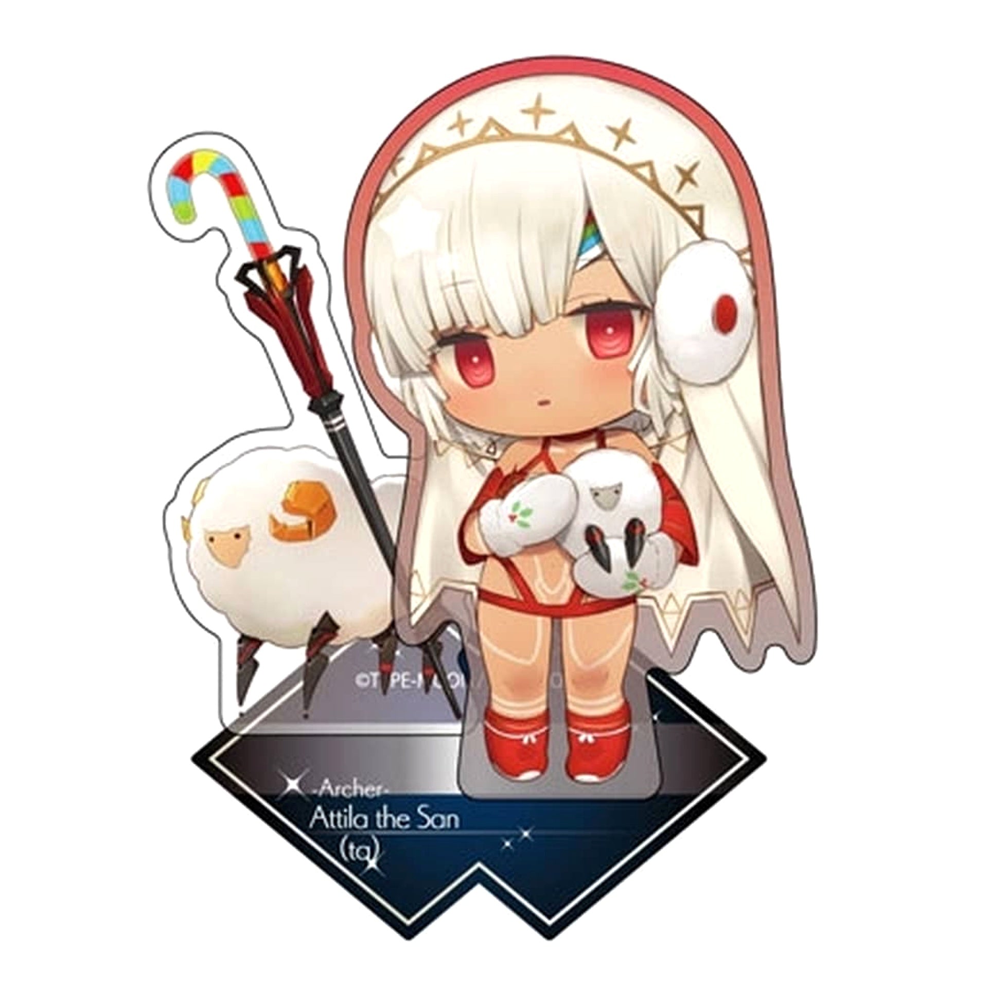 Fate/Grand Order Archer Altera the Sun-ta Charatoria Acrylic Stand Acrylic Stands [USED]