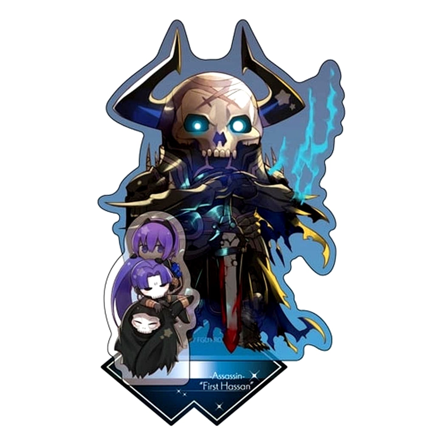 Fate/Grand Order King Hassan Assassin Charatoria Acrylic Stand [USED]