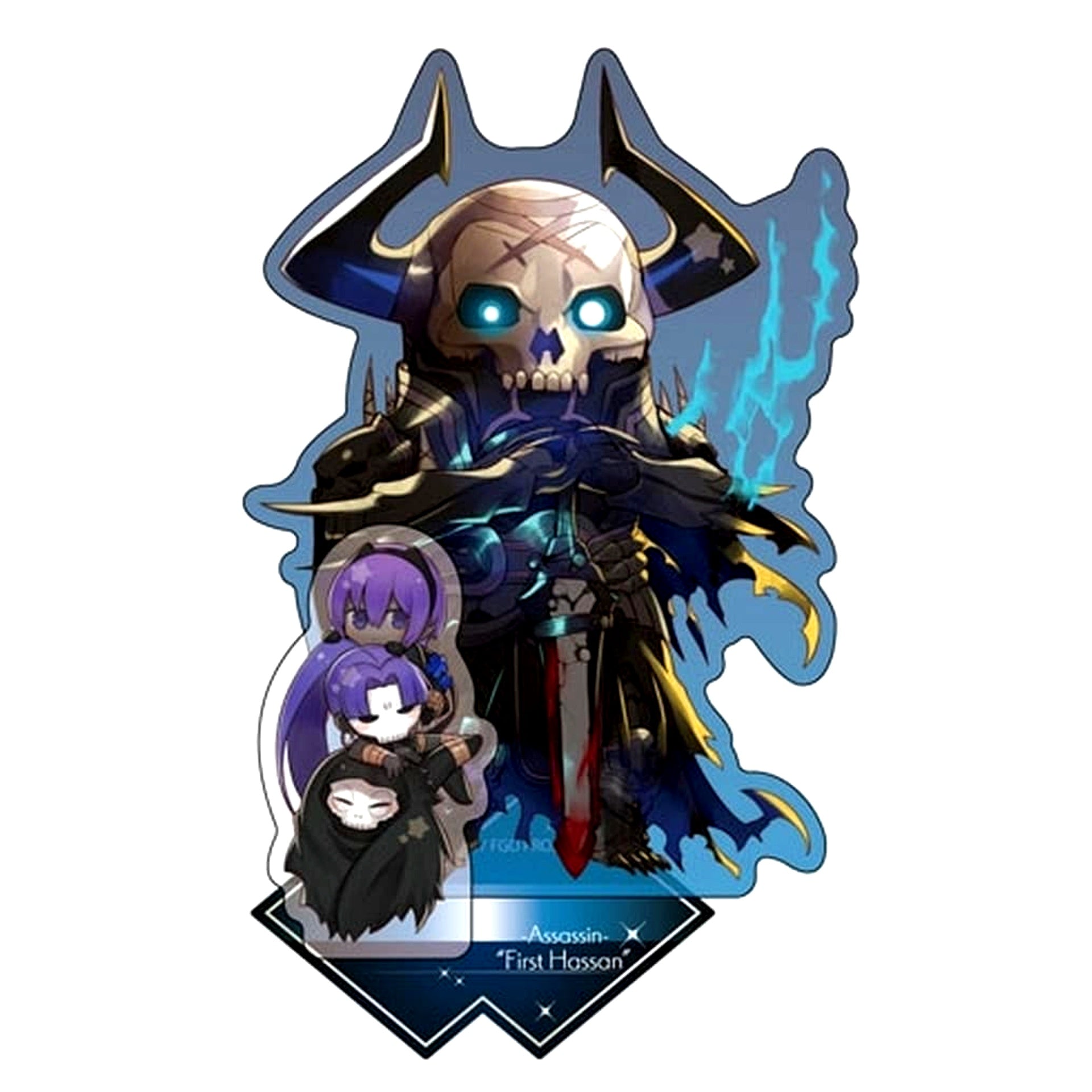 Fate/Grand Order King Hassan Assassin Charatoria Acrylic Stand [USED]