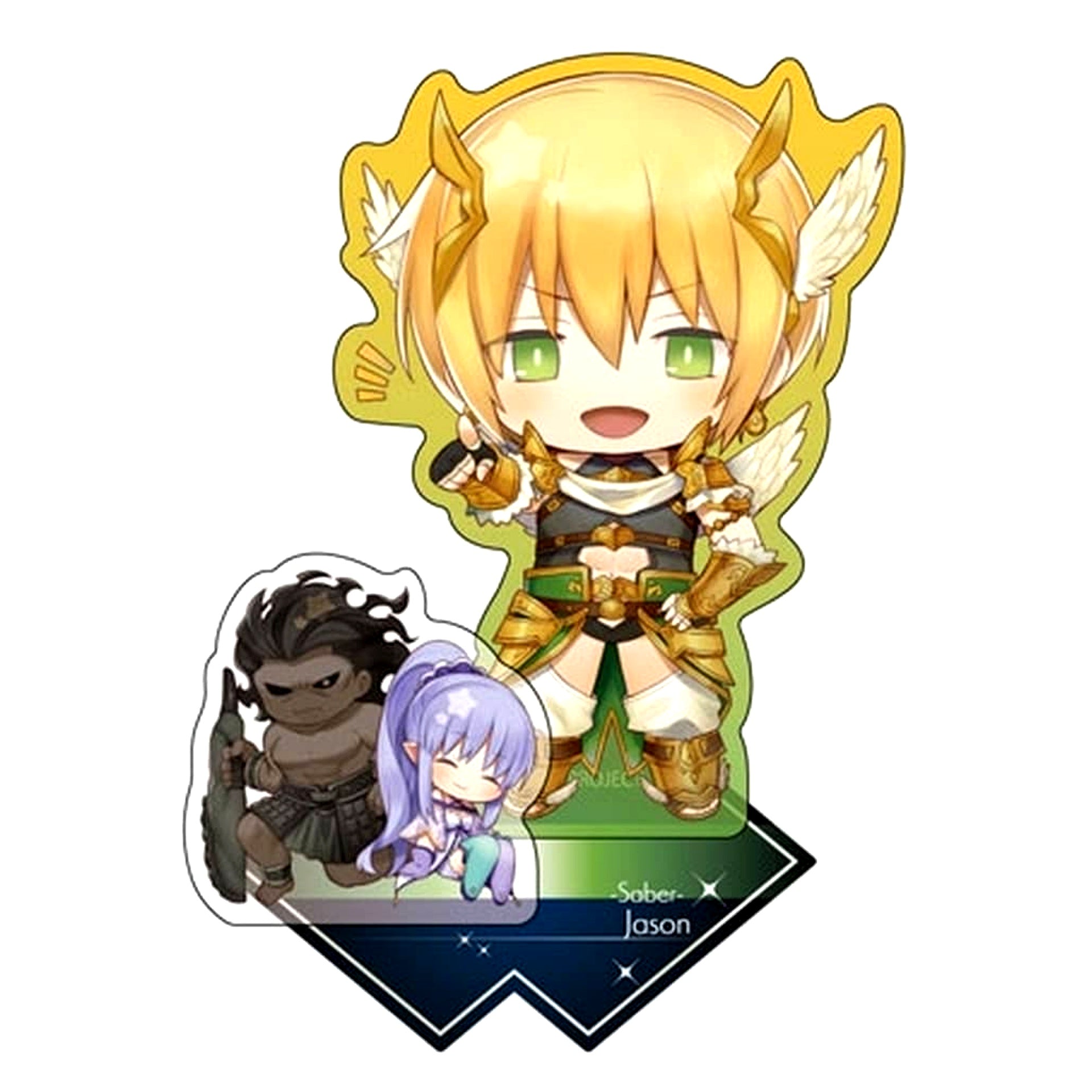 Fate/Grand Order Jason Saber Charatoria Acrylic Stand [USED]