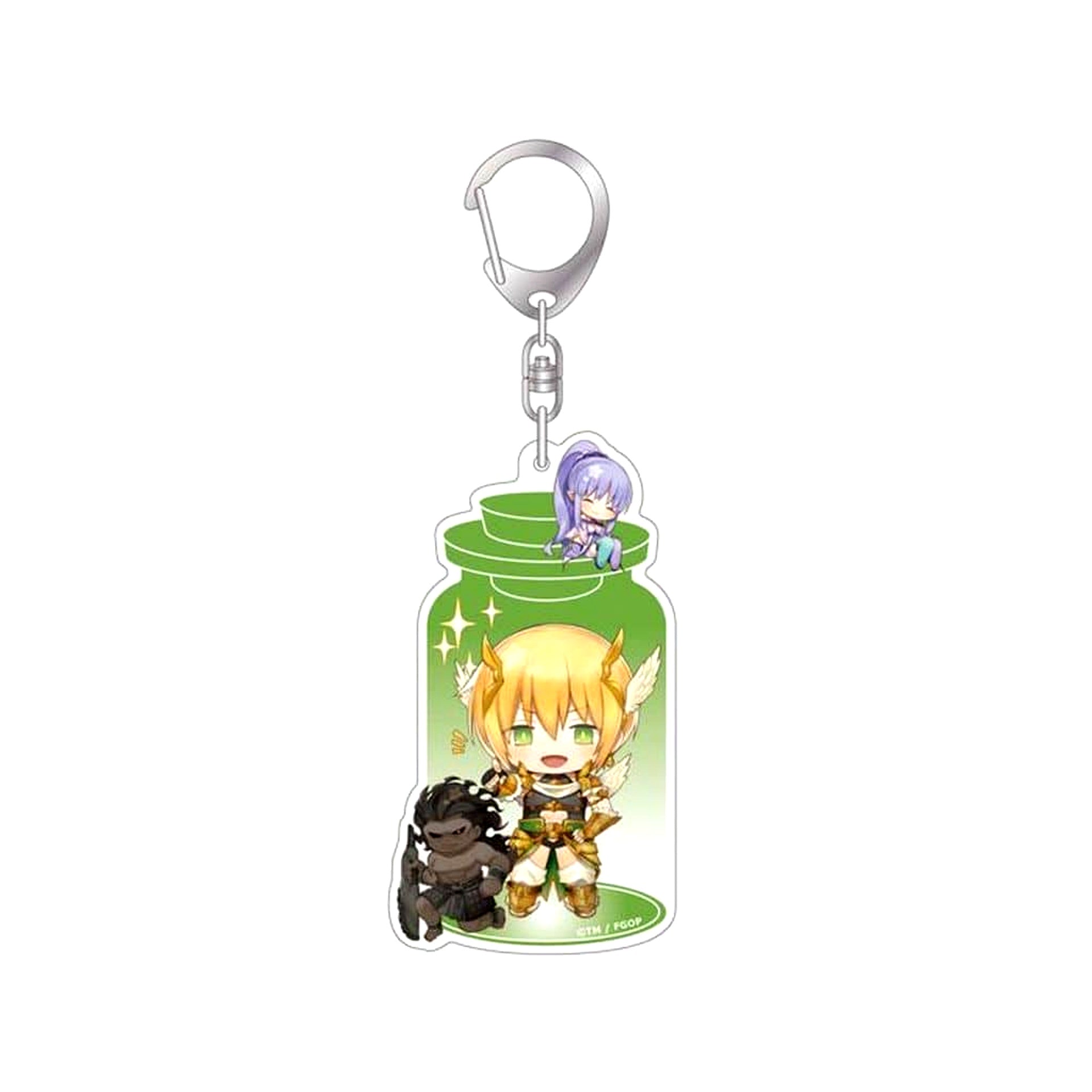 Fate/Grand Order Saber Jason CharaToria Acrylic Keychain [USED]