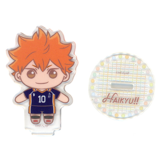 Haikyu!! Shoyo Hinata Sega Lucky Kuji Pastel Art Collection Clear Stand Prize D [USED]