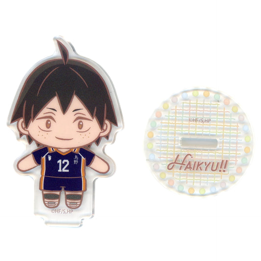 Haikyu!! Tadashi Yamaguchi Sega Lucky Kuji Pastel Art Collection Clear Stand Prize D [USED]