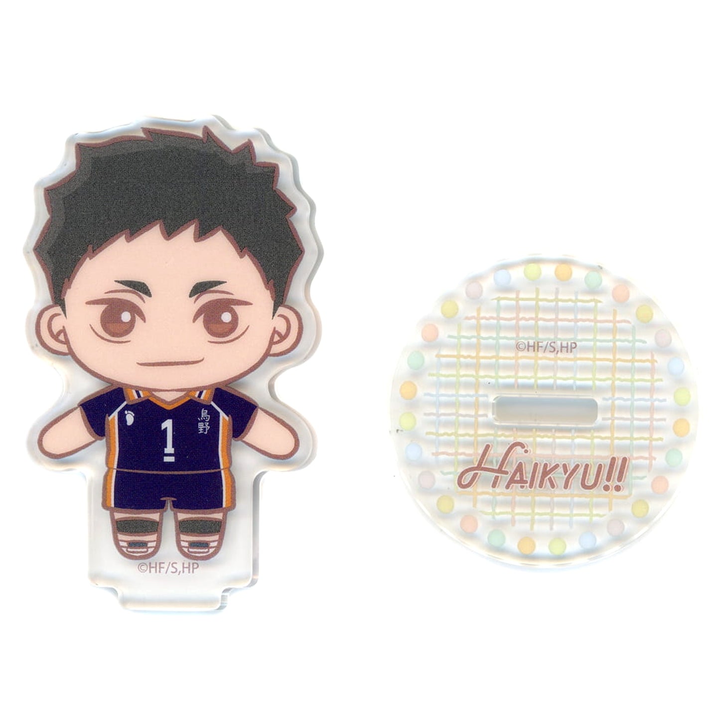 Haikyu!! Daichi Sawamura Sega Lucky Kuji Pastel Art Collection Clear Stand Prize D [USED]