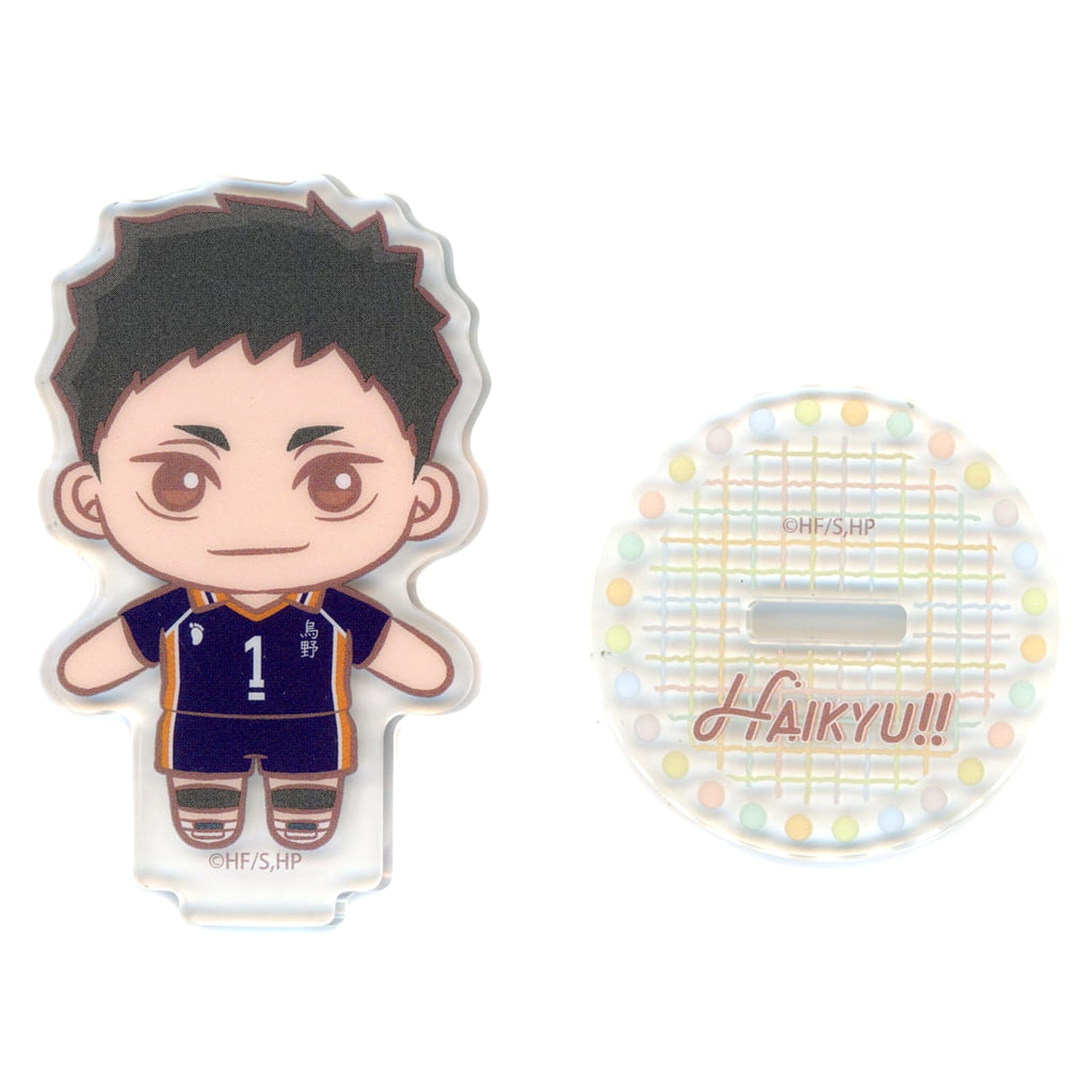Haikyu!! Daichi Sawamura Sega Lucky Kuji Pastel Art Collection Clear Stand Prize D [USED]