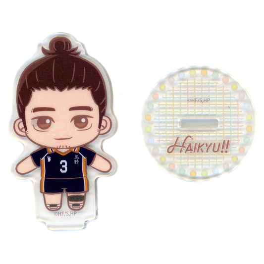 Haikyu!! Azumane Asahi Sega Lucky Kuji Pastel Art Collection Clear Stand Prize D [USED]